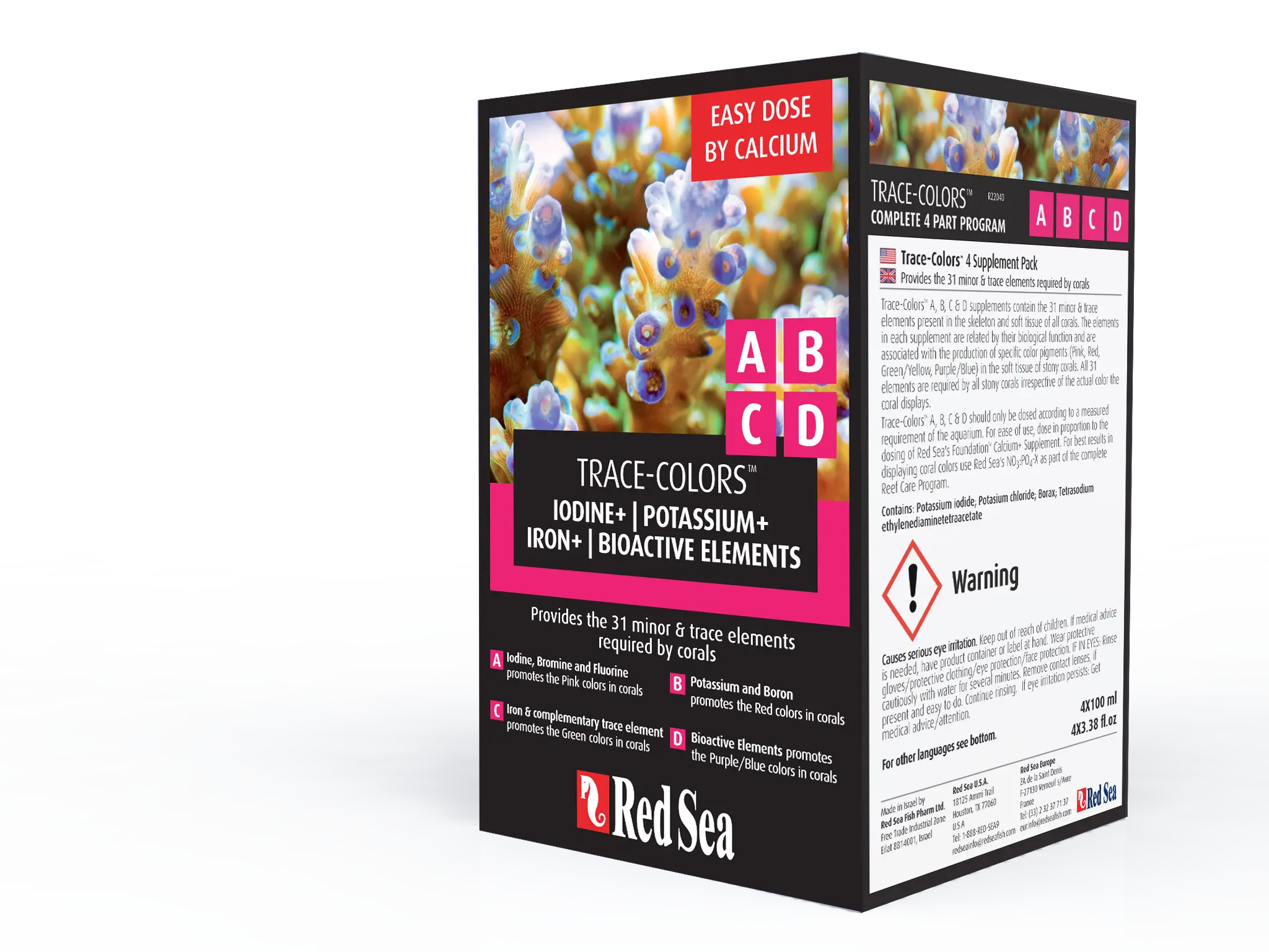 Trace Colors ABCD Complete Pack 4X100ml box